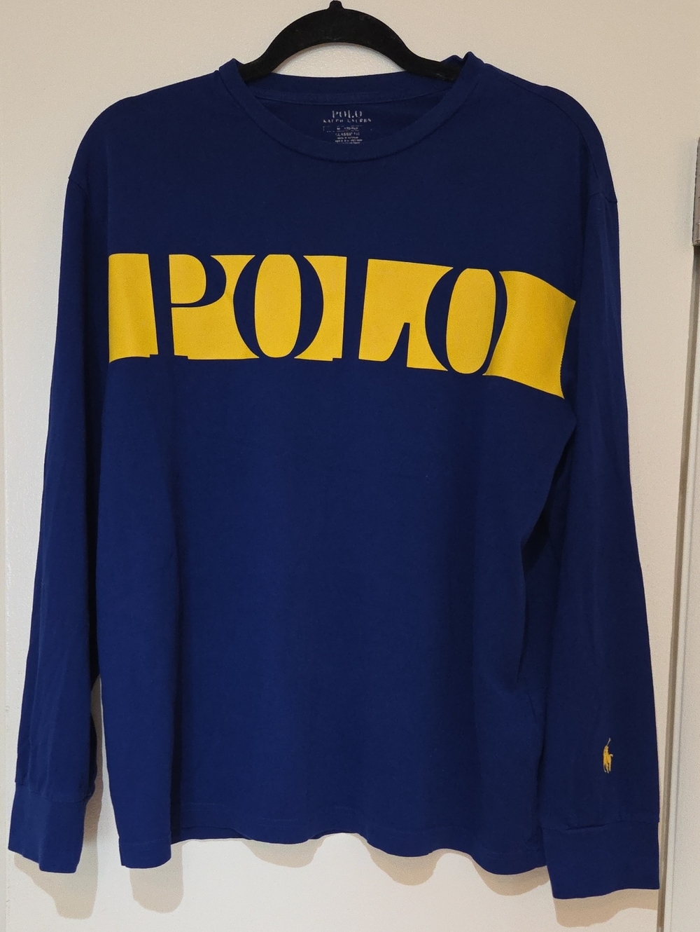 Polo Ralph Lauren Mens Long Sleeve T-Shirt Size Medium